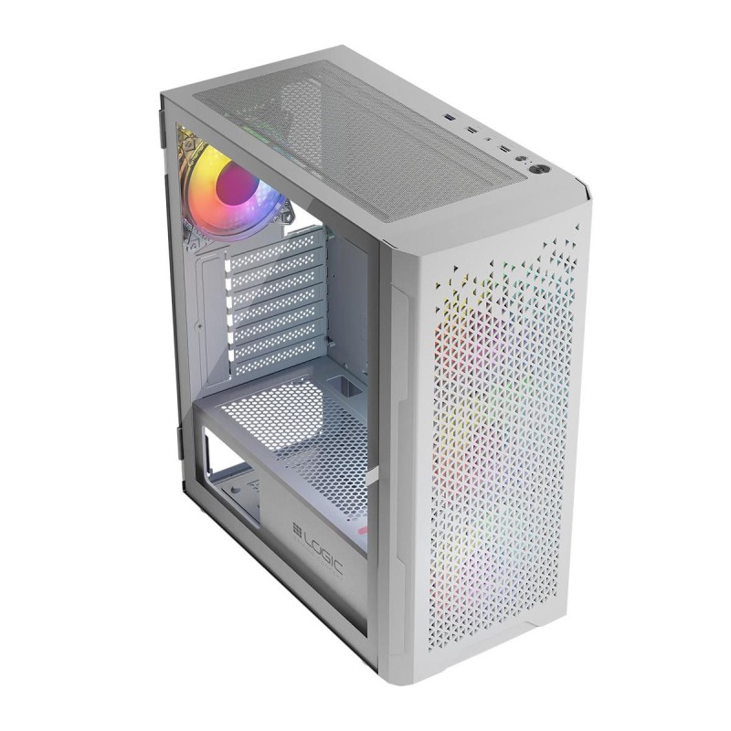 Obudowa LOGIC Aramin ARGB MIDI USB 3.0 White | PartsPC.pl