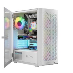 Obudowa LOGIC Aramin ARGB MIDI USB 3.0 White | PartsPC.pl