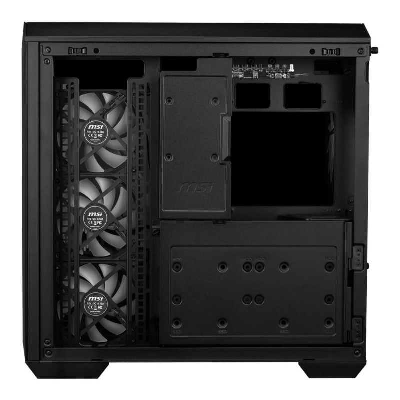 Obudowa MSI MAG PANO 100R PZ ATX Midi z oknem, bez zasilacza… | PartsPC.pl