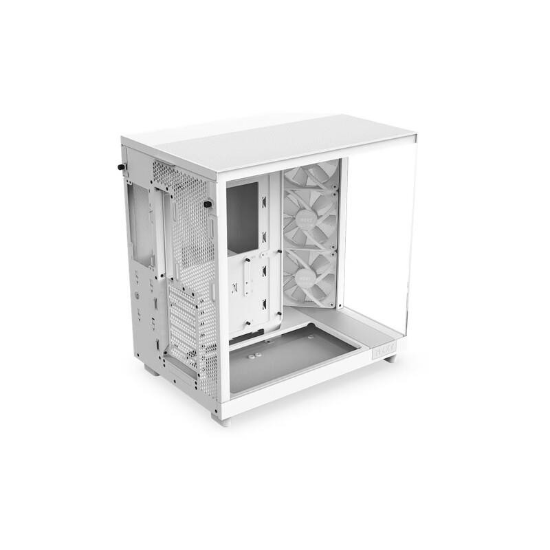 Obudowa NZXT H6 Flow RGB Midi Tower biała z oknem | PartsPC.pl