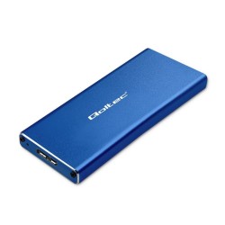 Obudowa/kieszeń Qoltec na dysk M.2 SSD | SATA | NGFF | USB 3… | PartsPC.pl