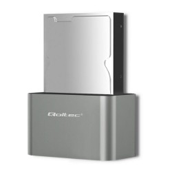 Stacja dokująca Qoltec dysków HDD/SSD | 2.5" / 3.5" SATA | U… | PartsPC.pl