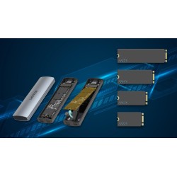 Obudowa na dysk UNITEK S1230A M.2 NVMe/SATA 10Gbps | PartsPC.pl