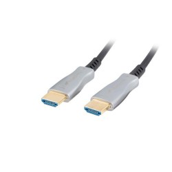 Kabel HDMI Lanberg M/M v2.0 40m czarny optyczny AOC | PartsPC.pl