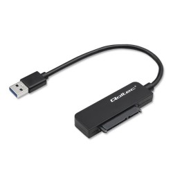 Kabel adapter Qoltec SATA | Przejściówka na dysk SSD HDD 2.5… | PartsPC.pl