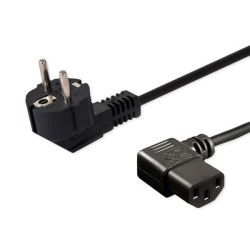 Kabel zasilający Savio CL-115 IEC C13 kątowy - C/F Schuko ką… | PartsPC.pl