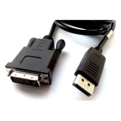 Kabel adapter Unitek Y-5118BA Displayport - DVI-D M/M 1,8m… | PartsPC.pl