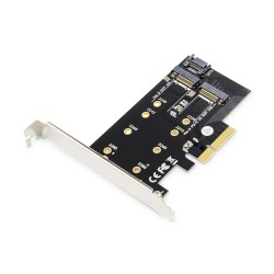Karta rozszerzeń (Kontroler) DIGITUS M.2 NGFF/NVMe SSD PCIe … | PartsPC.pl