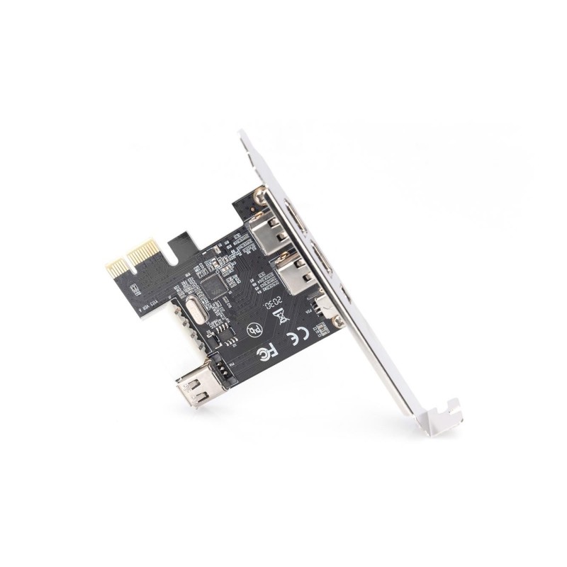 Kontroler Firewire (400) DIGITUS PCI Express, 3xZew. IEEE139… | PartsPC.pl