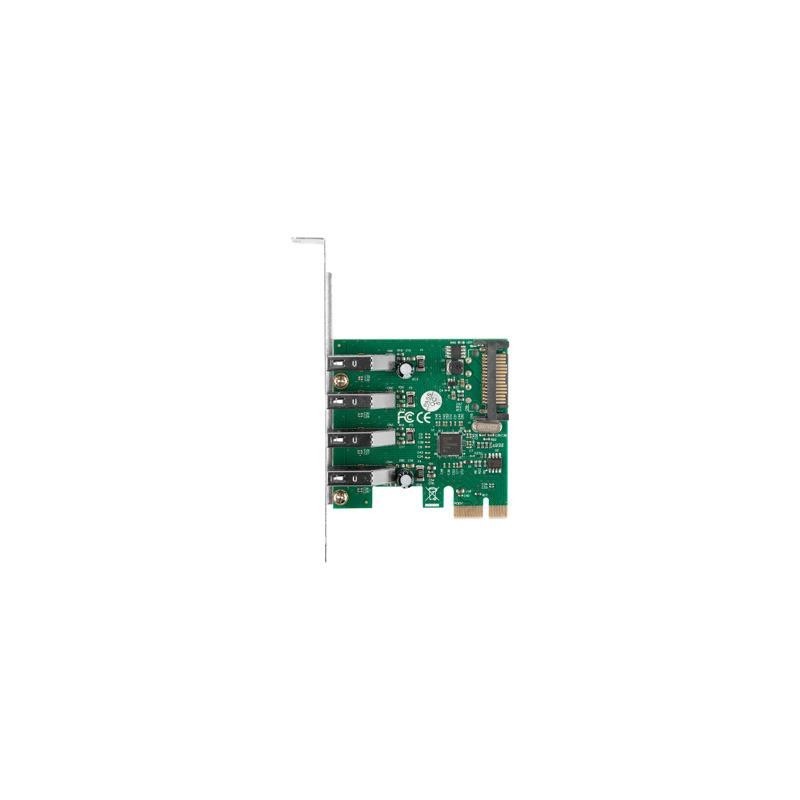 Karta Lanberg PCI Express - USB 3.1 Gen1 4-port + śledź low … | PartsPC.pl
