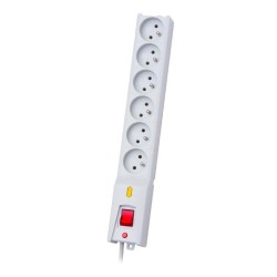 Listwa zasilająca Lestar LX 610 3m szara | PartsPC.pl