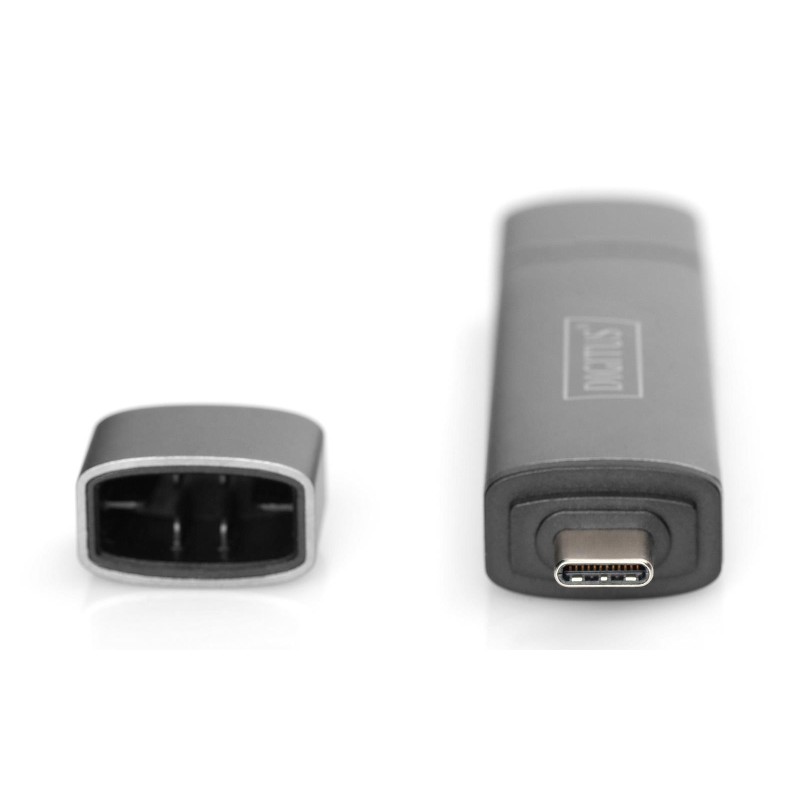 Czytnik kart DIGITUS 3-portowy USB Typ C/ USB 3.0 SuperSpeed… | PartsPC.pl