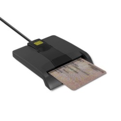 Czytnik kart chipowych ID Qoltec SCR-0634 | USB 2.0 + adapte… | PartsPC.pl