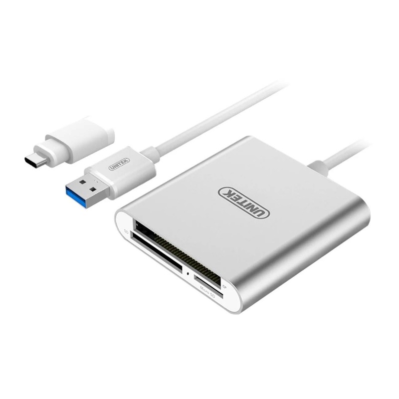 Czytnik kart pamięci Unitek Y-9313D USB Typ-C All-in-One | PartsPC.pl