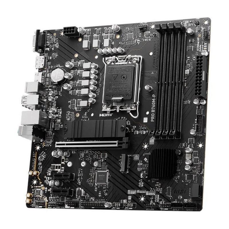 Płyta MSI PRO B760M-P /B760/DDR5/SATA3/M.2/USB3.0/PCIe4.0/s.… | PartsPC.pl