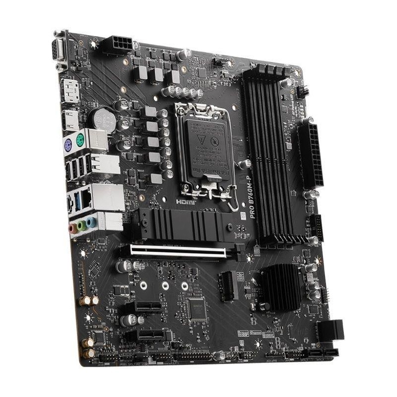 Płyta MSI PRO B760M-P /B760/DDR5/SATA3/M.2/USB3.0/PCIe4.0/s.… | PartsPC.pl