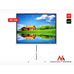 Ekran projekcyjny Maclean MC-536 72" 4:3 145x110 na st... | PartsPC.pl