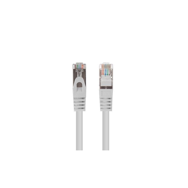 Patchcord Lanberg FTP kat.6 0,5m szary 10-pack | PartsPC.pl