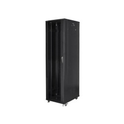 Szafa instalacyjna Rack stojąca 19" 37U 800x800 Drzwi Szklan… | PartsPC.pl