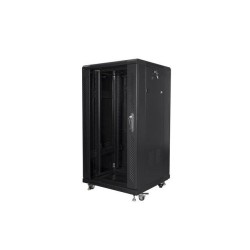 Szafa instalacyjna Rack stojąca 19" 22U 600x600 czarna Lanbe… | PartsPC.pl
