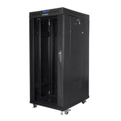 Szafa instalacyjna Rack stojąca 19" 22U 800x800 Drzwi Szklan… | PartsPC.pl