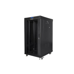 Szafa instalacyjna Rack stojąca 19" 22U 600x800 czarna... | PartsPC.pl