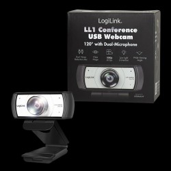 Kamera internetowa HD LogiLink UA0377 USB Pro, 120°, podwójn… | PartsPC.pl