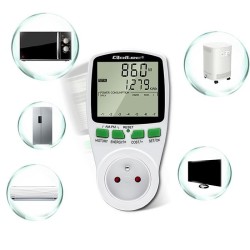 Watomierz Qoltec Licznik zużycia energii PM0627 z... | PartsPC.pl