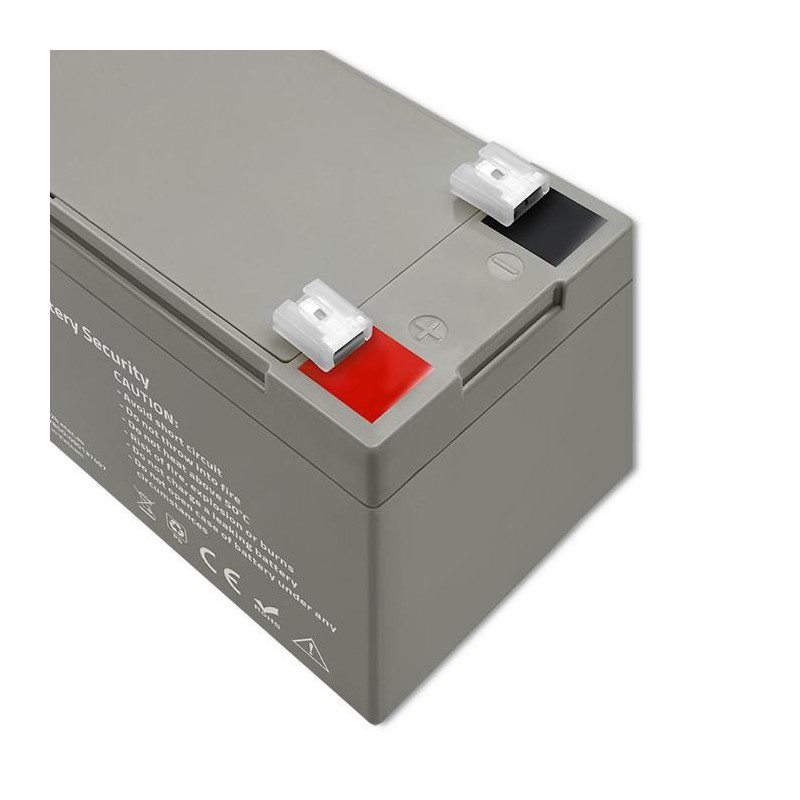 Akumulator AGM Qoltec 12V | 7Ah | Security | PartsPC.pl