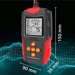 Tester cyfrowy Qoltec akumulatora z wyświetlaczem LCD | 12V … | PartsPC.pl