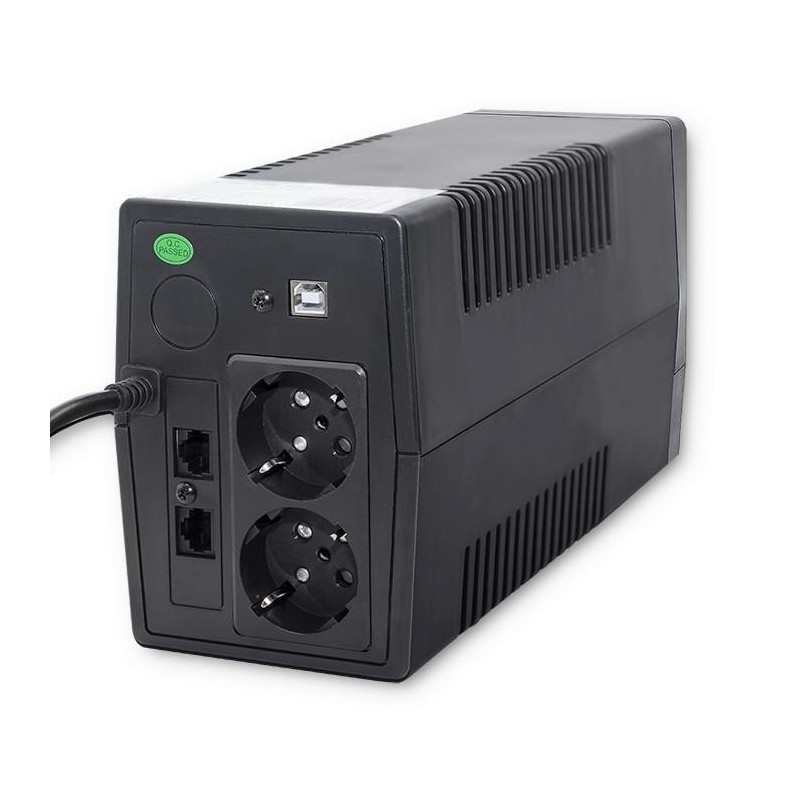 Zasilacz awaryjny UPS Qoltec Monolith | 850VA | 480W | LCD |… | PartsPC.pl
