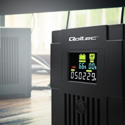 Zasilacz awaryjny UPS Qoltec Monolith | 1500VA | 900W | LCD … | PartsPC.pl
