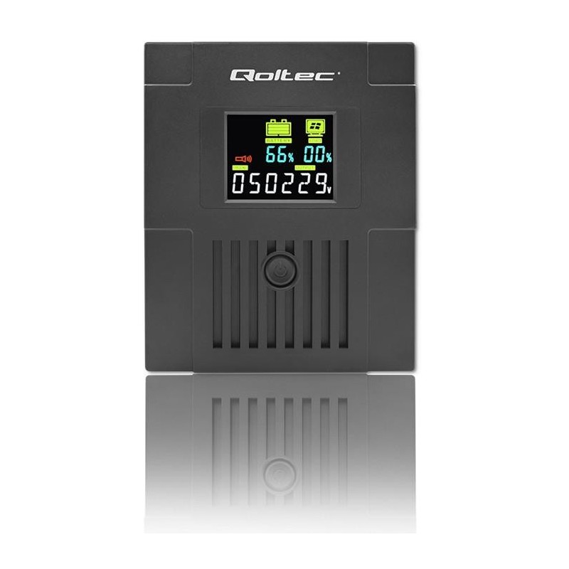 Zasilacz awaryjny UPS Qoltec Monolith | 1500VA | 900W | LCD … | PartsPC.pl