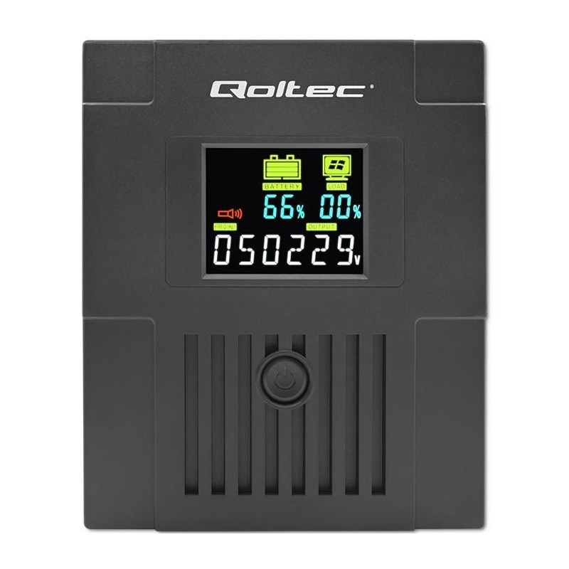 Zasilacz awaryjny UPS Qoltec Monolith | 1500VA | 900W | LCD … | PartsPC.pl