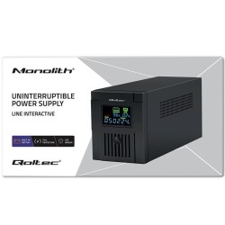 Zasilacz awaryjny UPS Qoltec Monolith | 1500VA | 900W | LCD … | PartsPC.pl