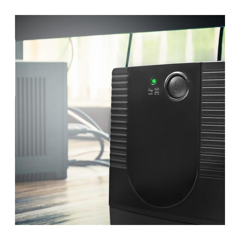 Zasilacz awaryjny UPS Qoltec Monolith | 650VA | 360W | PartsPC.pl