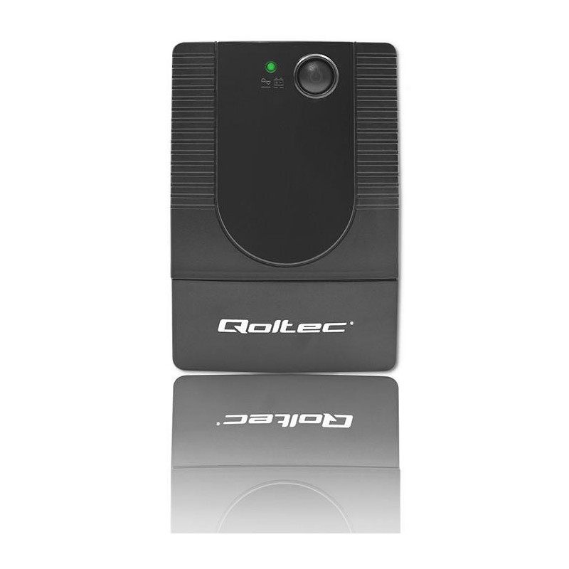 Zasilacz awaryjny UPS Qoltec Monolith | 650VA | 360W | PartsPC.pl