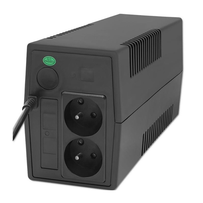 Zasilacz awaryjny UPS Qoltec Monolith | 650VA | 360W | PartsPC.pl