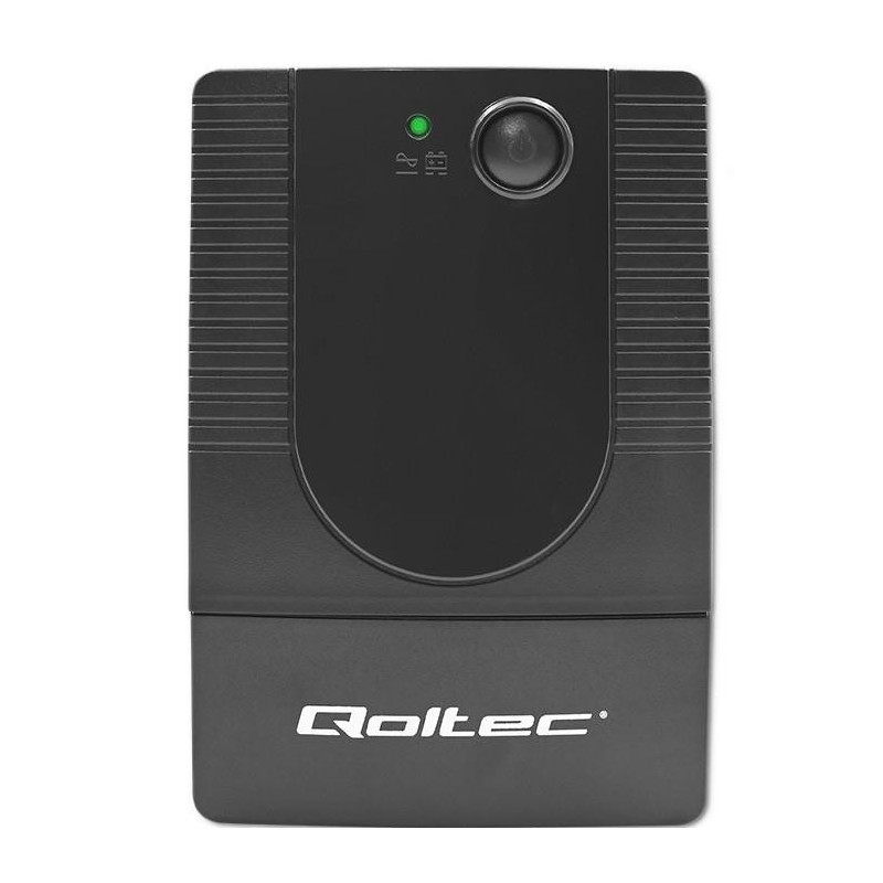 Zasilacz awaryjny UPS Qoltec Monolith | 650VA | 360W | PartsPC.pl