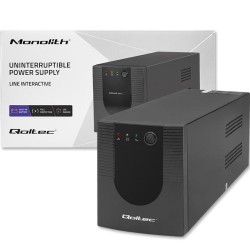 Zasilacz awaryjny UPS Qoltec Monolith | 1500VA | 900W | PartsPC.pl