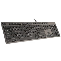 Klawiatura przewodowa A4Tech KV-300H USB czarno-grafitowa | PartsPC.pl