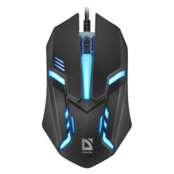 Mysz przewodowa Defender CYBER MB-560L 1200dpi 3P czarna | PartsPC.pl