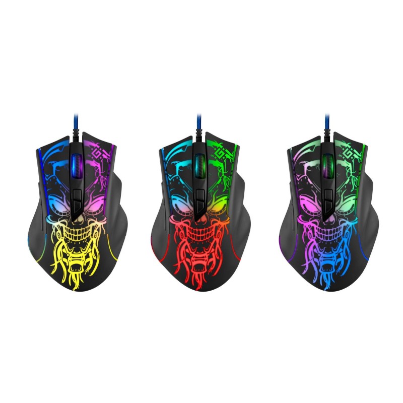 Mysz przewodowa Defender BULLETSTORM GM-928 7200dpi Gaming 7… | PartsPC.pl