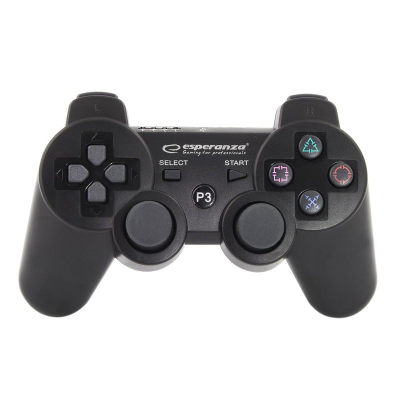 Gamepad bezprzewodowy Bluetooth PS3 Esperanza "Marine" czarn… | PartsPC.pl