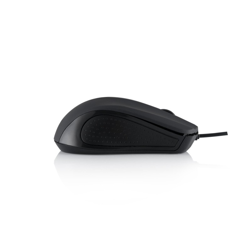 Mysz przewodowa Modecom MC-M9 czarna | PartsPC.pl