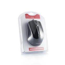 Mysz przewodowa Modecom MC-M9 czarna | PartsPC.pl