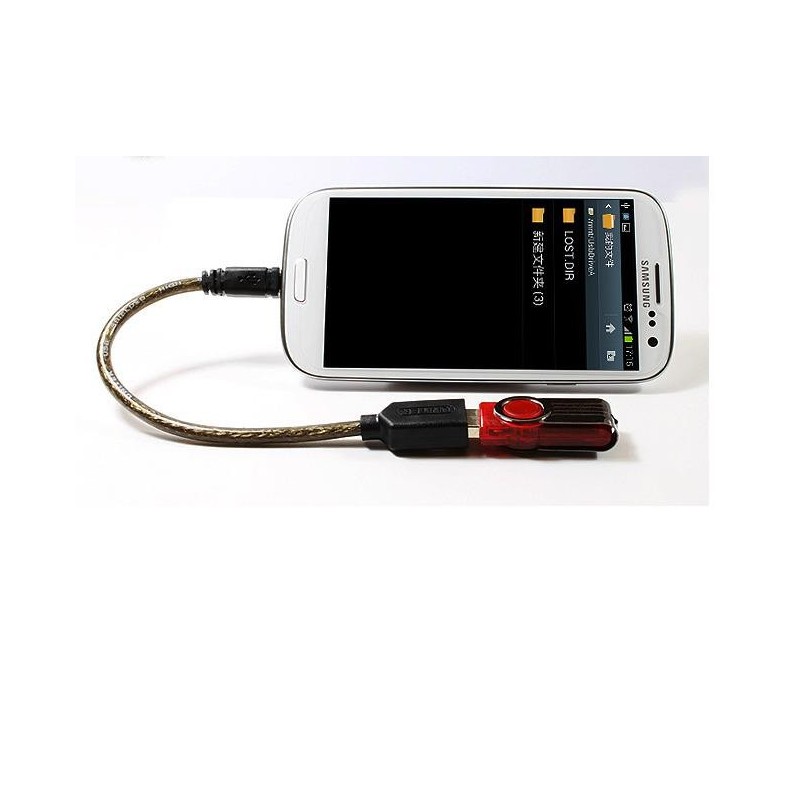Kabel OTG Unitek Y-C438GBK USB 2.0 AF do microUSB BM | PartsPC.pl