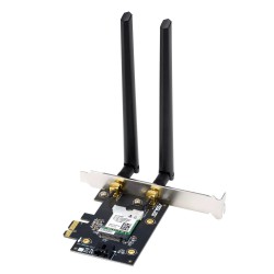 Karta sieciowa Asus PCE-AXE5400 PCI-E WiFi 6E (802.11ax), Bluetooth 5.2,
