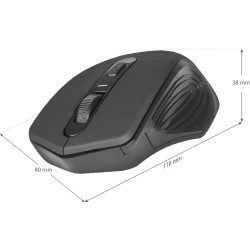 Mysz bezprzewodowa Defender DATUM MB-345 optyczna 1600dpi 4P… | PartsPC.pl