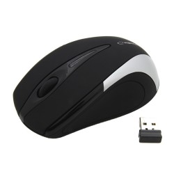 Mysz bezprzewodowa Esperanza ANTARES optyczna 3D 2.4GHz czarno-srebrna